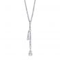 Diamond Drop Pendant - 00022063 | Heming Diamond Jewellers | London