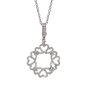 Diamond Heart Pendant - 00019273 | Heming Diamond Jewellers | London