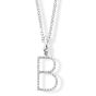 Diamond Initial 'B' Charm / Pendant (9ct) - 00018913 | Heming Diamond Jewellers | London
