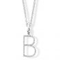 Diamond Initial 'B' Charm / Pendant (9ct) - 00018913 | Heming Diamond Jewellers | London