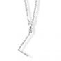 Diamond Initial 'L' Charm / Pendant (9ct) - 00019105 | Heming Diamond Jewellers | London