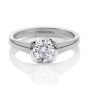 Diamond Solitaire Ring - 00020334 | Heming Diamond Jewellers | London