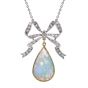 Opal and Diamond Pendant. - 00006019 | Heming Diamond Jewellers | London