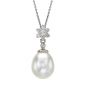 Pearl and Diamond Pendant - 00021483 | Heming Diamond Jewellers | London