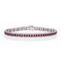 Ruby and Diamond Bracelet - 01017593 | Heming Diamond Jewellers | London