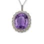 Victorian Amethyst Pendant - 02024450 | Heming Diamond Jewellers | London