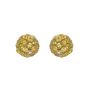 Yellow Sapphire Earrings - 00022143 | Heming Diamond Jewellers | London