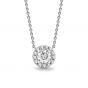 AQUILA PENDANT RADIANCE COLLECTION - AQUILA DIAMOND CLUSTER PENDANT | Heming Diamond Jewellers | London