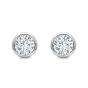 CAVENDISH EARRINGS 1745 COLLECTION - CAVENDISH DIAMOND SOLITAIRE EARRINGS | Heming Diamond Jewellers | London