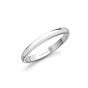 D SHAPED DESIGN - D SHAPED DESIGN WEDDING RING | Heming Diamond Jewellers | London