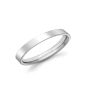 FLAT COURT SHAPED DESIGN - FLAT COURT SHAPED DESIGN WEDDING RING | Heming Diamond Jewellers | London