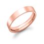 FLAT COURT SHAPED DESIGN - FLAT COURT SHAPED DESIGN WEDDING RING | Heming Diamond Jewellers | London