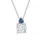 GRAFTON PENDANT 1745 COLLECTION - GRAFTON DIAMOND SOLITAIRE PENDANT | Heming Diamond Jewellers | London