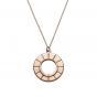 18CT ROSE GOLD ZODIAC PENDANT - DIAMOND - ZODIAC PENDANT DIAMOND ROSE GOLD | Heming Diamond Jewellers | London