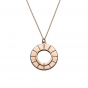 18CT ROSE GOLD ZODIAC PENDANT - GREEN SAPPHIRE - ZODIAC GREEN SAPPHIRE ROSE GOLD | Heming Diamond Jewellers | London