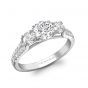 BYRON - TRILOGY COLLECTION - BYRON - THREE STONE DIAMOND RING | Heming Diamond Jewellers | London