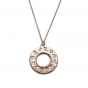 18CT ROSE GOLD ZODIAC PENDANT - PINK SAPPHIRE - ZODIAC PENDANT PINK SAPPHIRE ROSE GOLD | Heming Diamond Jewellers | London