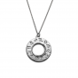 18CT WHITE GOLD ZODIAC PENDANT - BLACK DIAMOND - ZODIAC PENDANT BLACK DIAMOND WHITE GOLD | Heming Diamond Jewellers | London