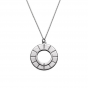 18CT WHITE GOLD ZODIAC PENDANT - BLACK DIAMOND - ZODIAC PENDANT BLACK DIAMOND WHITE GOLD | Heming Diamond Jewellers | London