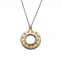 18CT YELLOW GOLD ZODIAC PENDANT - BLUE SAPPHIRE - ZODIAC PENDANT BLUE SAPPHIRE YELLOW GOLD | Heming Diamond Jewellers | London