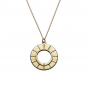 18CT YELLOW GOLD ZODIAC PENDANT - BLUE SAPPHIRE - ZODIAC PENDANT BLUE SAPPHIRE YELLOW GOLD | Heming Diamond Jewellers | London