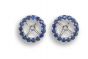 Sapphire halo jackets. - 02023704 | Heming Diamond Jewellers | London