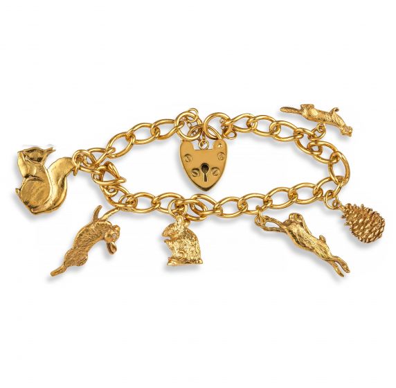 Animal Charm Bracelet - 00021782 | Heming Diamond Jewellers | London