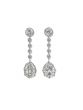 Diamond drop earrings - 02022990 | Heming Diamond Jewellers | London