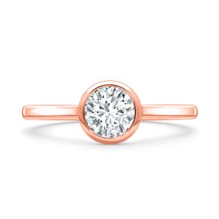 CAVENDISH - 1745 COLLECTION - CAVENDISH - DIAMOND SOLITAIRE PLAIN RING | Heming Diamond Jewellers | London