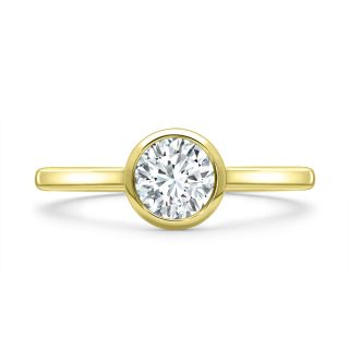 CAVENDISH - 1745 COLLECTION - CAVENDISH - DIAMOND SOLITAIRE PLAIN RING | Heming Diamond Jewellers | London