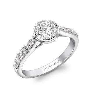 CAVENDISH - 1745 COLLECTION - CAVENDISH - DIAMOND SOLITAIRE RING | Heming Diamond Jewellers | London