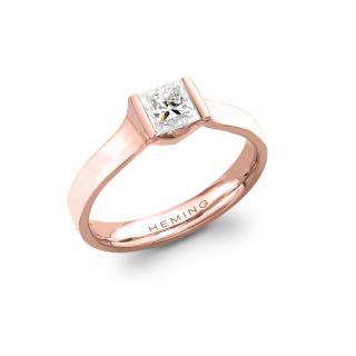 GROSVENOR - 1745 COLLECTION - GROSVENOR - DIAMOND SOLITAIRE PLAIN RING | Heming Diamond Jewellers | London