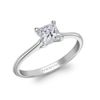 PORTLAND - 1745 COLLECTION - PORTLAND - DIAMOND SOLITAIRE RING | Heming Diamond Jewellers | London