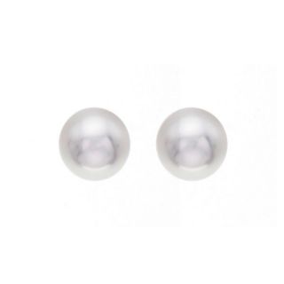 6-6.5mm Pearl Stud Earrings - 00024927 | Heming Diamond Jewellers | London