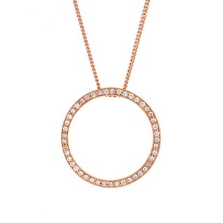 Diamond Circle Pendant