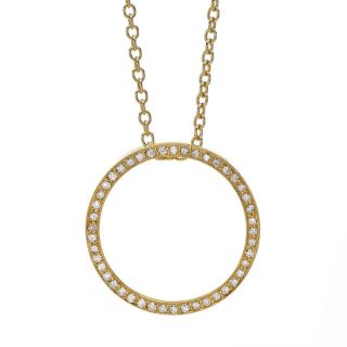 Diamond Circle Pendant