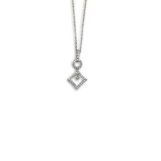 Diamond pendant - 00022814 | Heming Diamond Jewellers | London