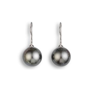 Tahitian Pearl Earrings - 00022874 | Heming Diamond Jewellers | London