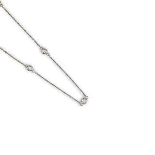 Spectacle set diamond necklace. - 00024801 | Heming Diamond Jewellers | London