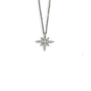 Diamond snowflake pendant. - 00024877 | Heming Diamond Jewellers | London