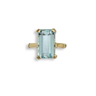 Aquamarine Ring - 02022612 | Heming Diamond Jewellers | London