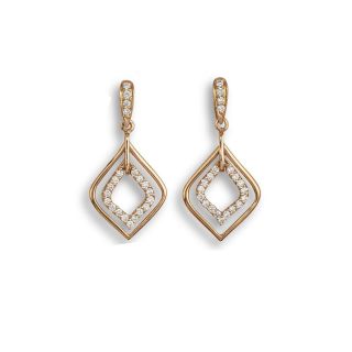 Diamond drop earrings. - 02023849 | Heming Diamond Jewellers | London