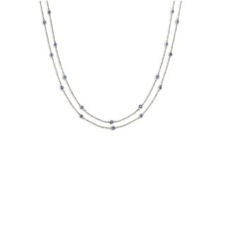 Sapphire Long-chain Necklace