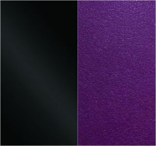 A 14mm interchangeable Patent black  and dark purple leather insert - 00025119 | Heming Diamond Jewellers | London