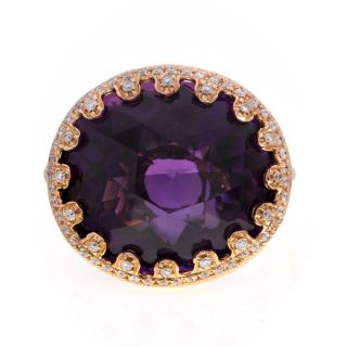 Amethyst Dress Ring - 00019561 | Heming Diamond Jewellers | London