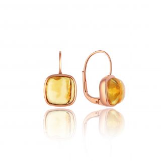 Citrine Earrings - 00025034 | Heming Diamond Jewellers | London