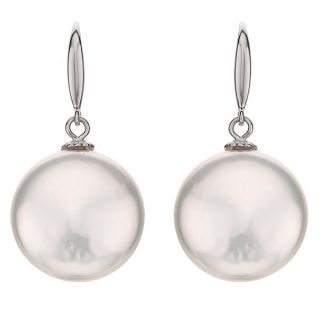 Coin Pearl Drop Earrings - 02020383 | Heming Diamond Jewellers | London