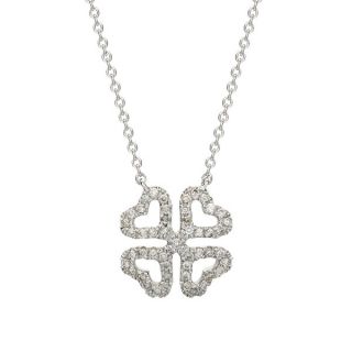 Diamond Clover Pendant - 00020878 | Heming Diamond Jewellers | London