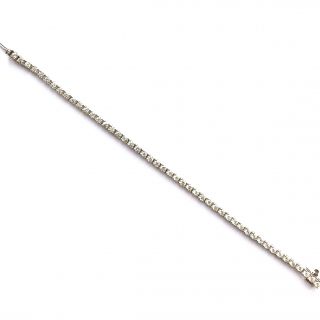 Diamond Line Bracelet - 00025156 | Heming Diamond Jewellers | London