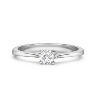 Diamond Single Stone Ring - 00023005 | Heming Diamond Jewellers | London